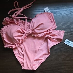 Old Navy Pink Bikini Set